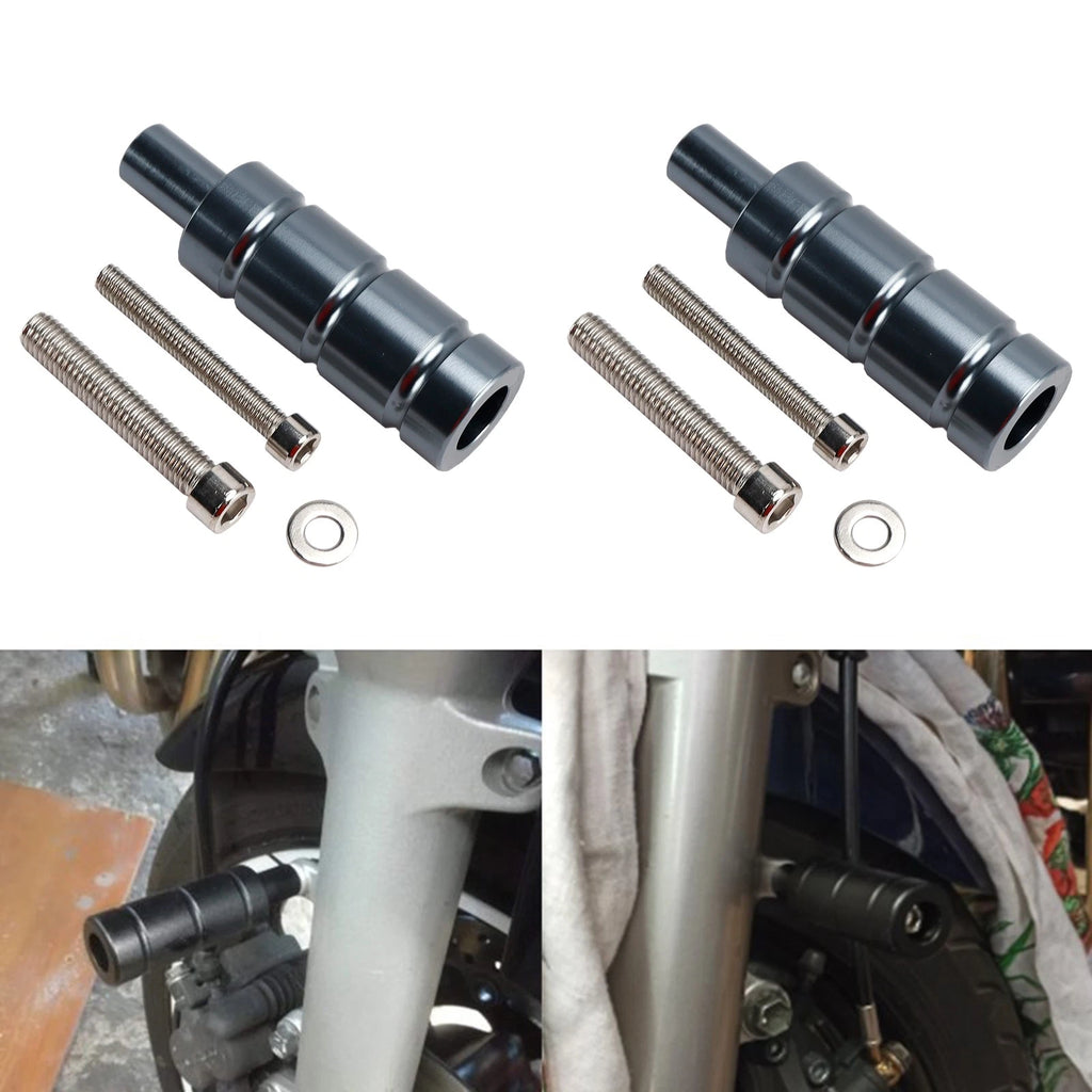 2X Fender Fork Mount Headlight Tail Spot Light Bracket for Motorcycle T9