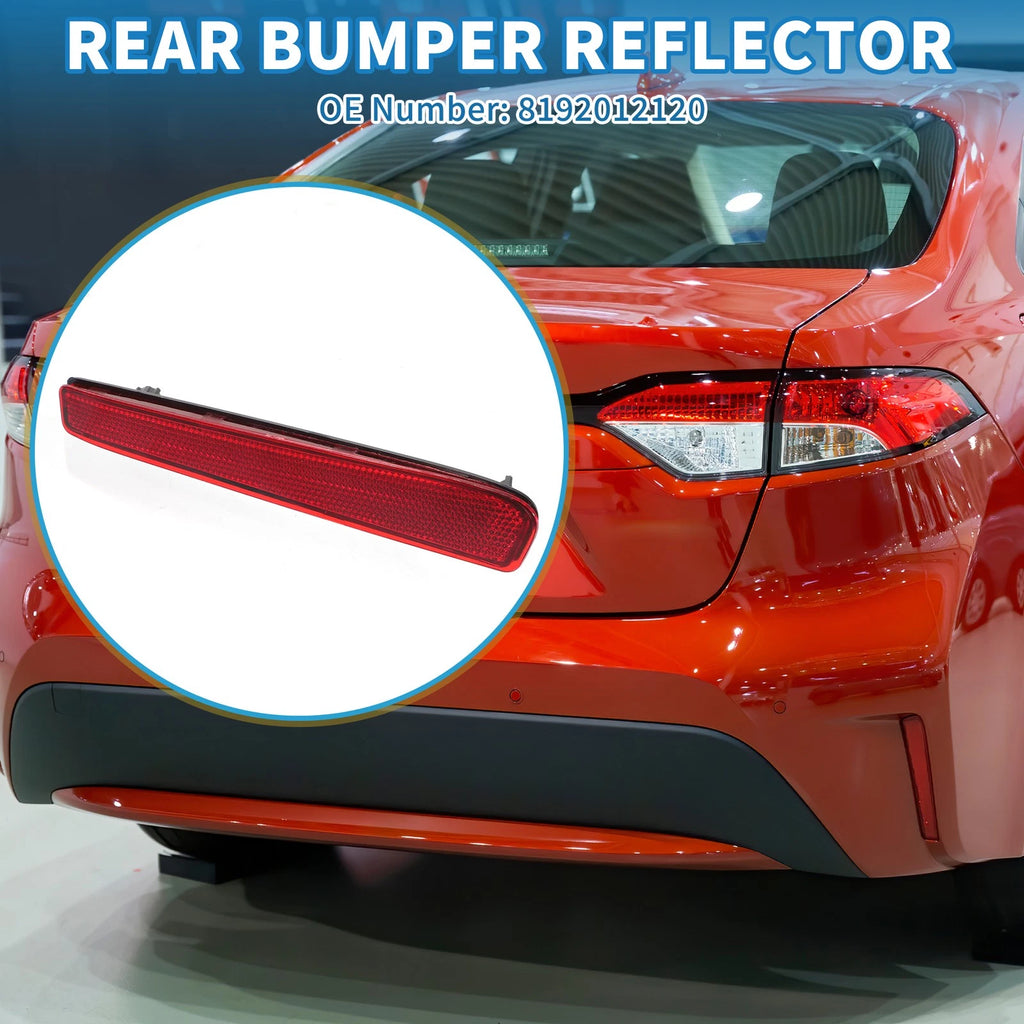 Rear Left Bumper Reflector Replacement for Toyota Corolla (2020–2023)