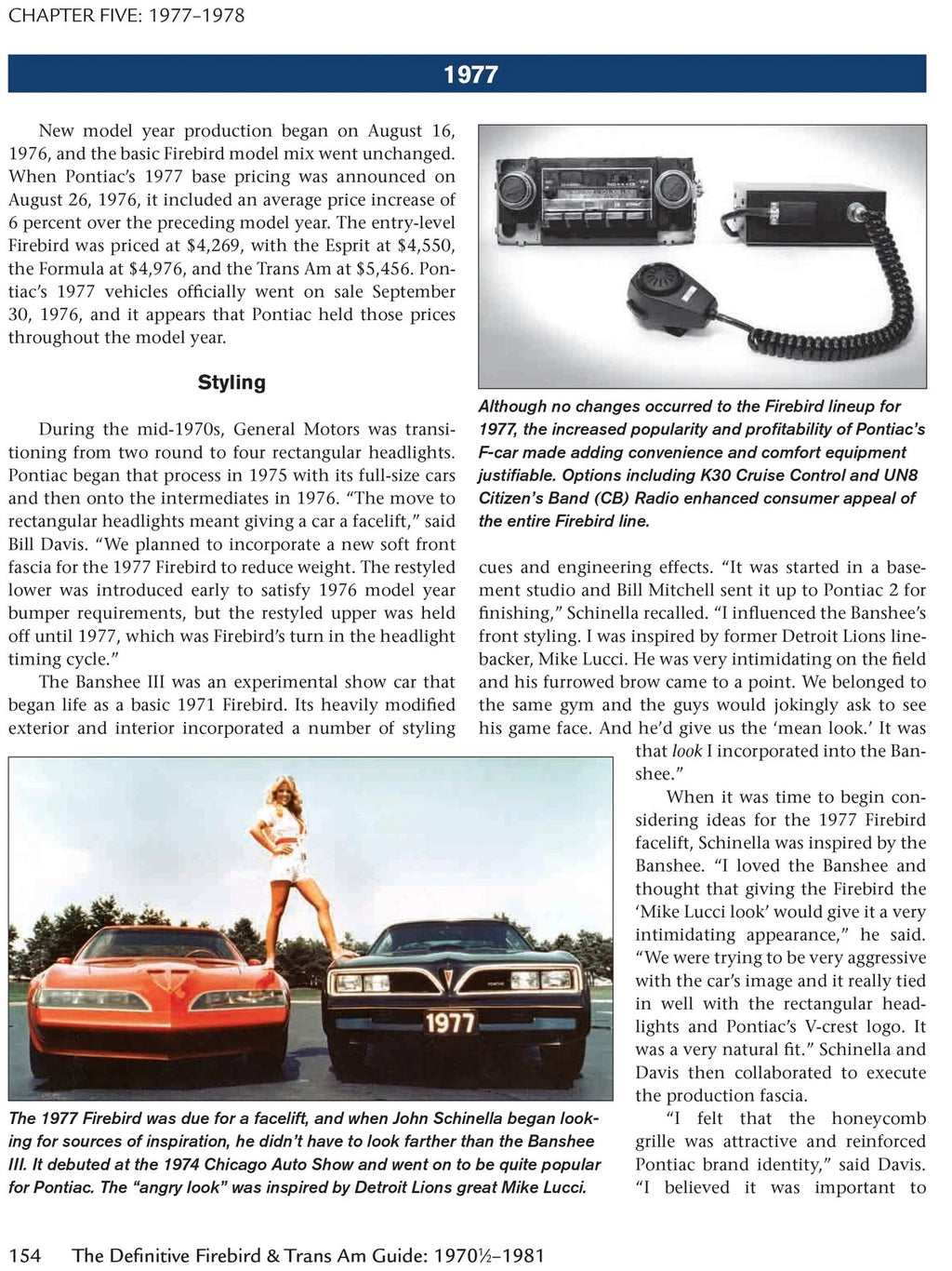 Firebird & Trans Am Guide for Firebird/Trans Am (1970–1981)