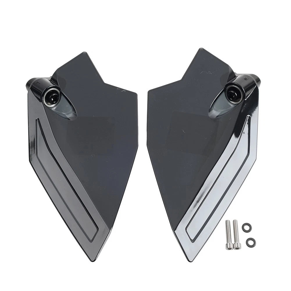 1 Pair Adjustable Upper Wind Deflectors for Honda Goldwing GL1800 (2001–2010)