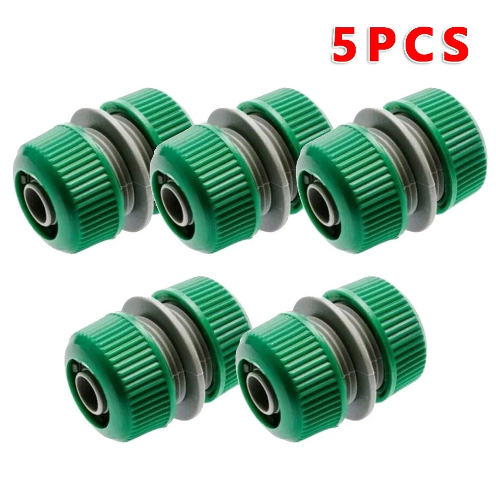 5pcs Plastic Water Hose Connector for Garden Use