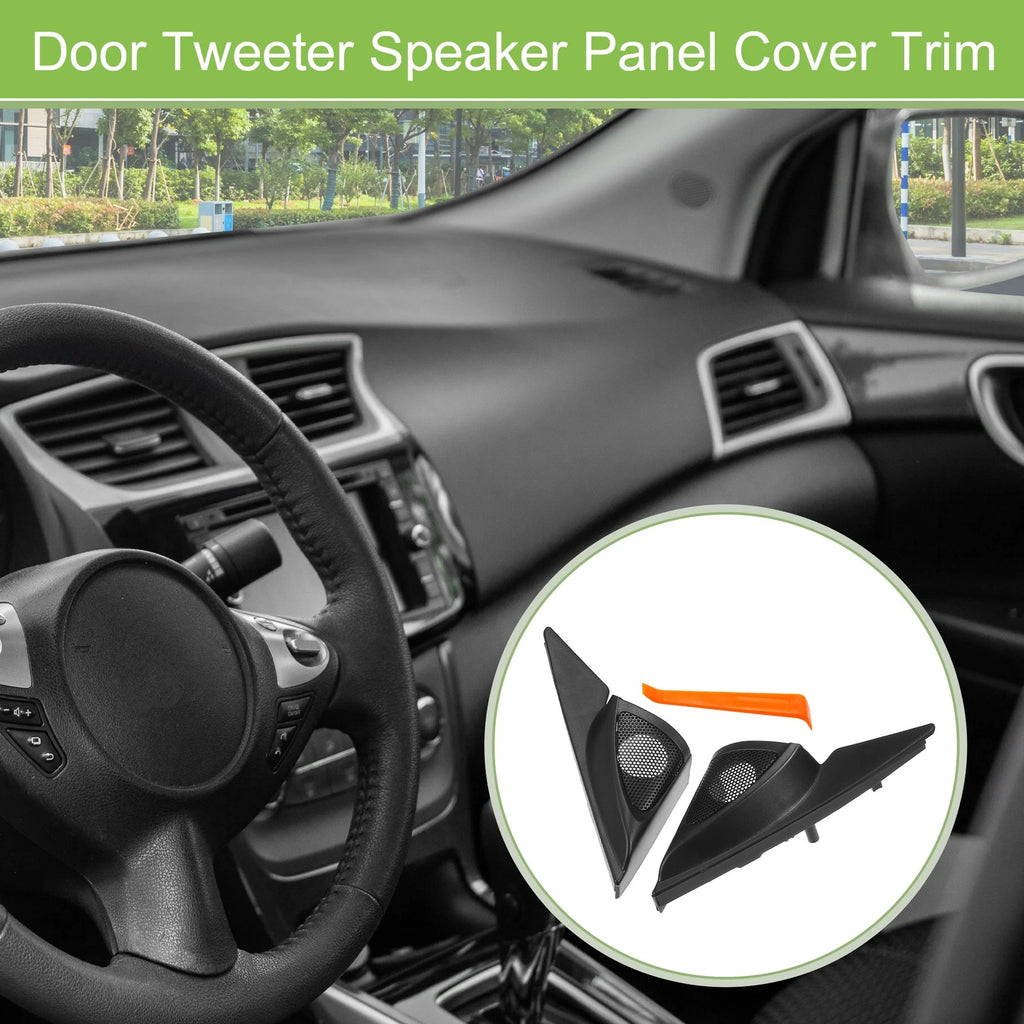A Pillar Door Tweeter Speaker Cover Trim Pair for Mazda 6 (2003–2008)