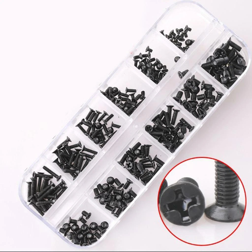 240PCS M2 M2.5 M3 Screws Kit for IBM HP Sony Motherboard (N/A)