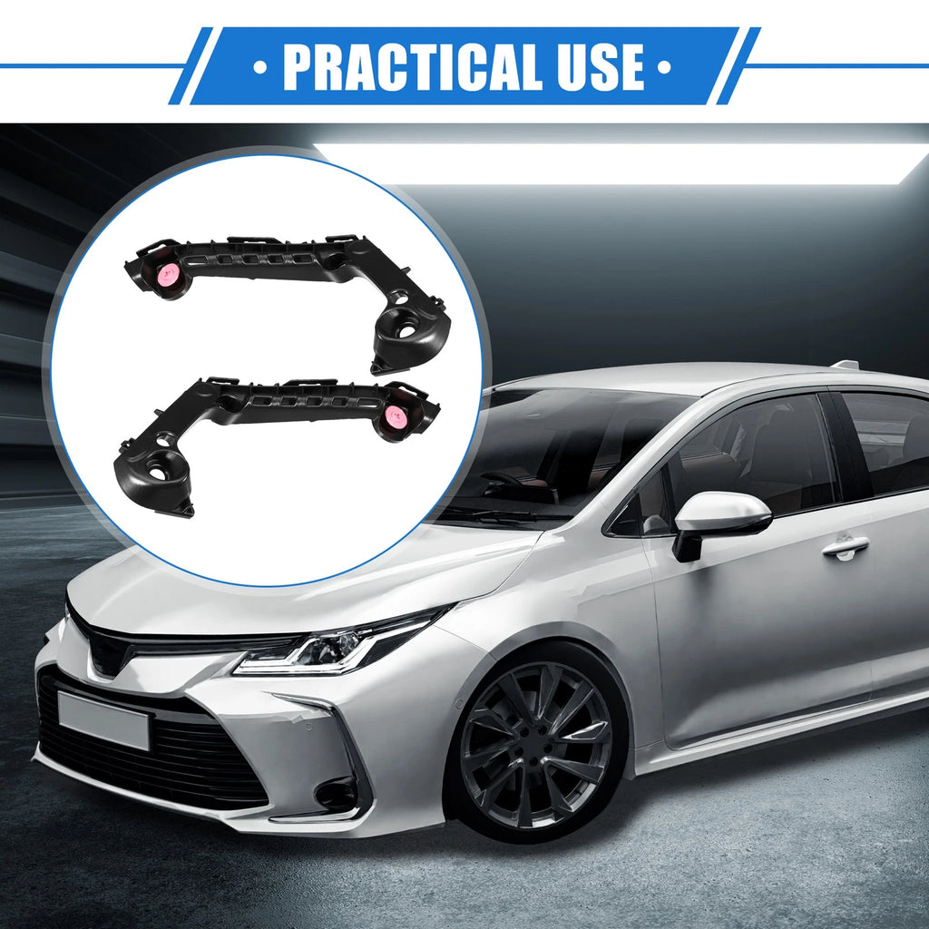 Bumper Mounting Support Bracket Pair Replacement for Toyota Corolla (2019–2021)