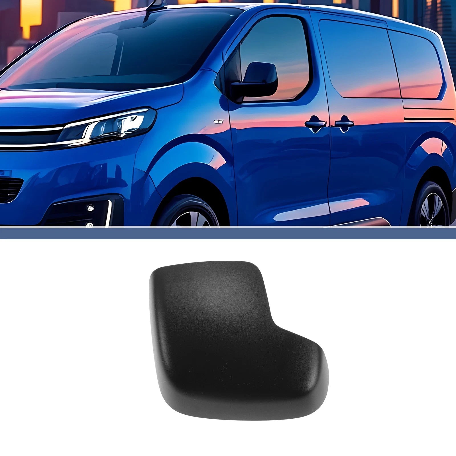 Right Passenger Side Mirror Cover Cap for Citroen Nemo (2008–2018)