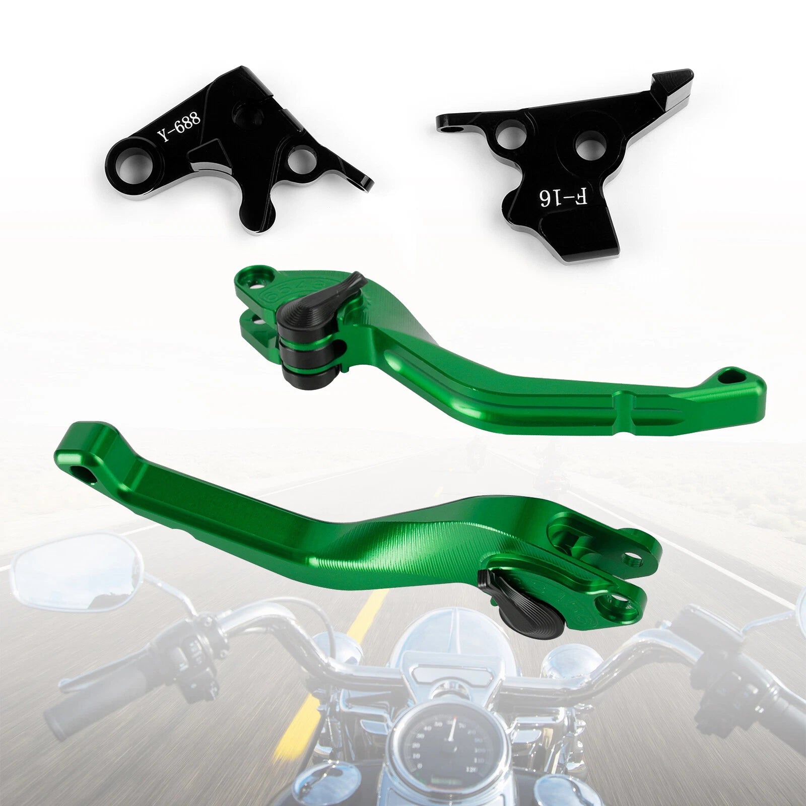 CNC Short Clutch Brake Lever for Yamaha FZ6 FZ6R XSR 700 900 (2004–2023)