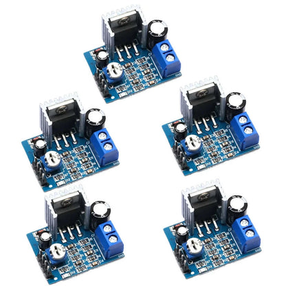 5Pcs Audio Amplifier Board Module Mono 18W 6-12V with Volume Control