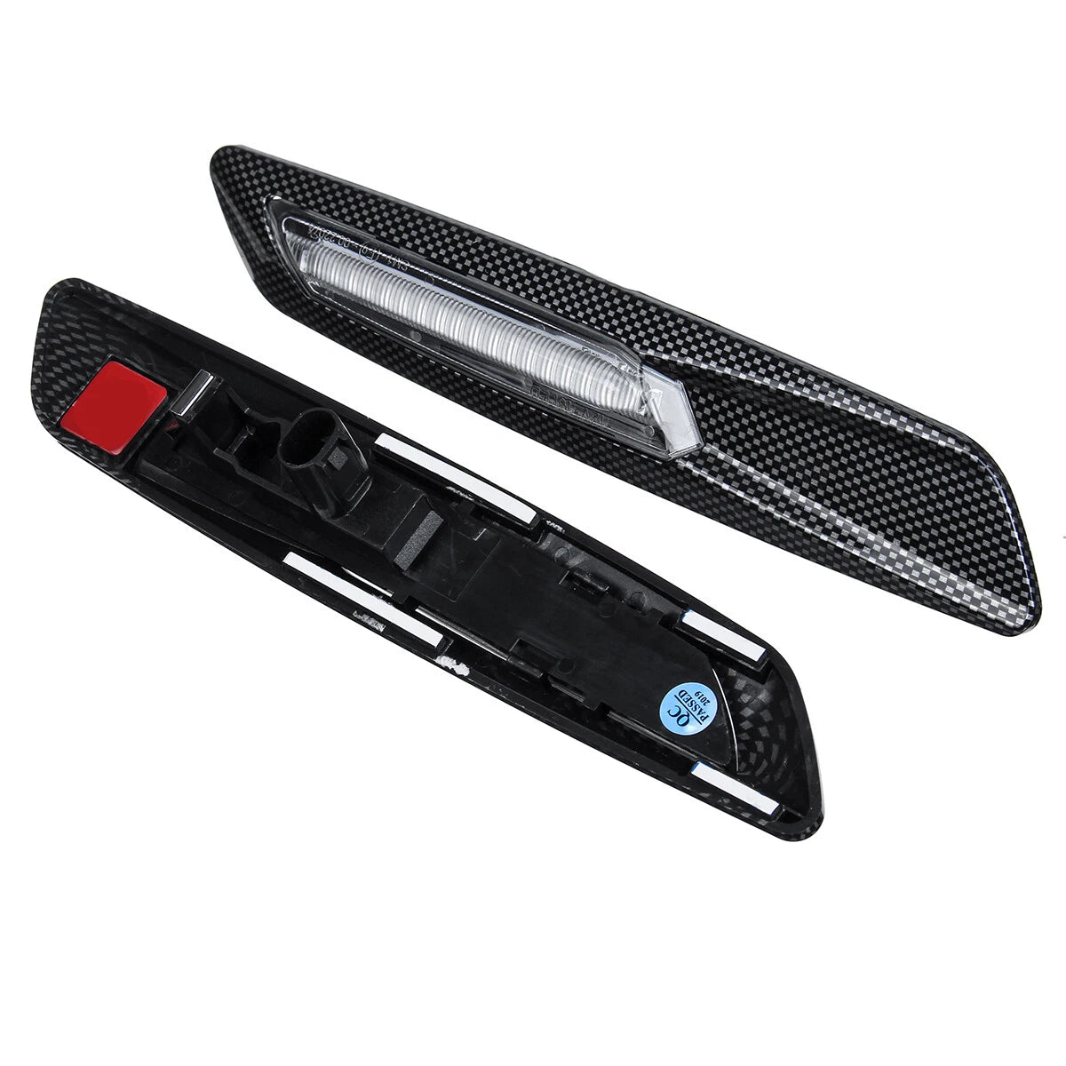 Carbon Look Side Marker Turn Signal Lights for BMW E82 E87 E88 E90 E91 E92 E60