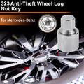 Wheel Lock Lug Nut Replacement for Mercedes-Benz Locking Key Tool (1999–2023)