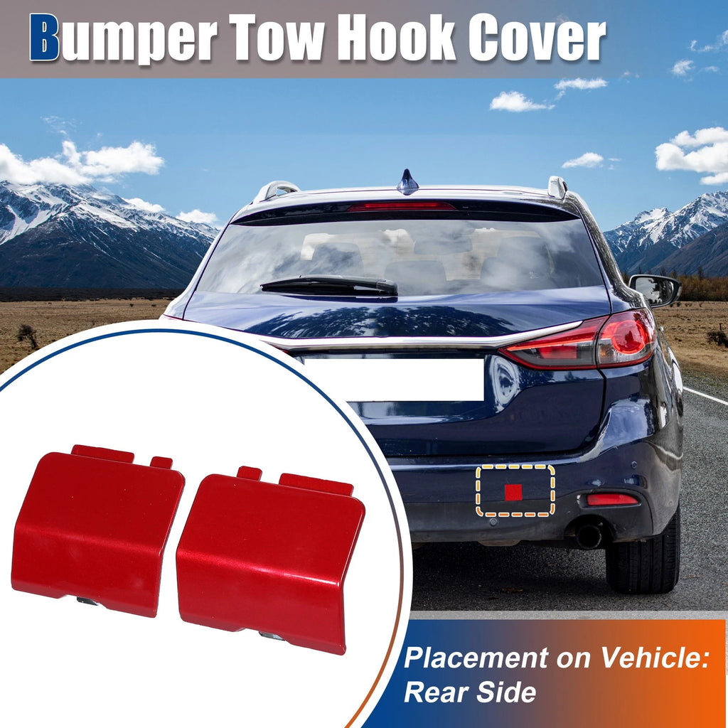 Rear Tow Hook Cover Replacement for Mazda 6 (2013–2019)