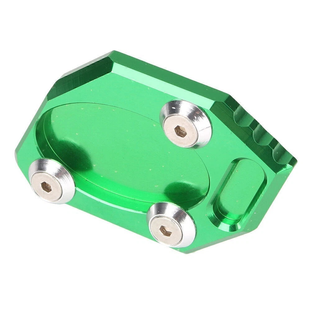 Kickstand Side Stand Pad for Kawasaki Ninja 250 300R (2013–2015) - Green