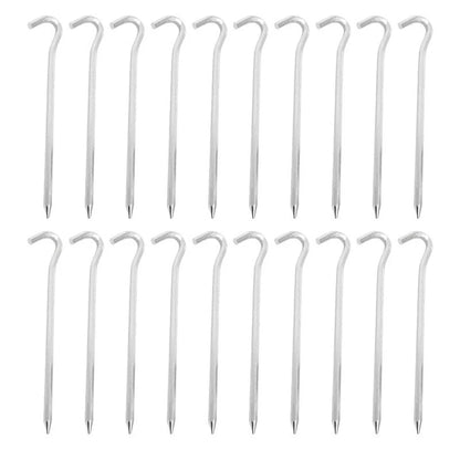 20X Aluminum Alloy Nails for Camping Setup