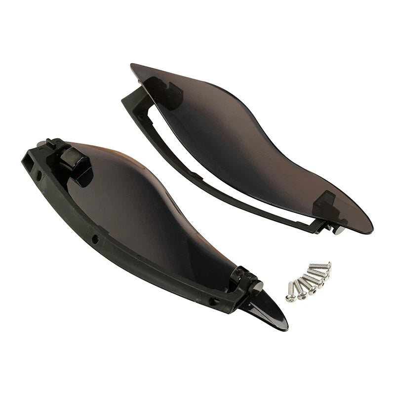 Smoked Side Wings Air Deflectors for Harley Electra Street Glide (2014–2023)