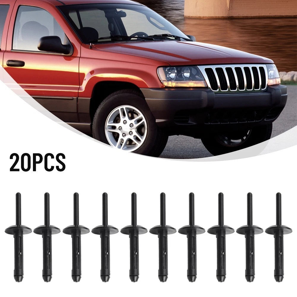 20X Secure Fit Car Clips for Inner Liners & Bumper Cover Retainers