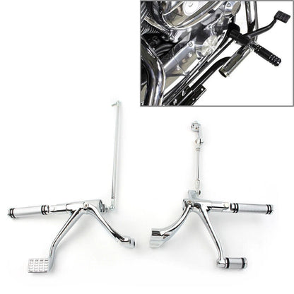 Chrome Forward Controls for Harley Sportster (2004–2013)