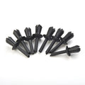 20x Nylon Black Left Rivets for BMW E12 E28 E30 E34 E36 E39 E46 E60