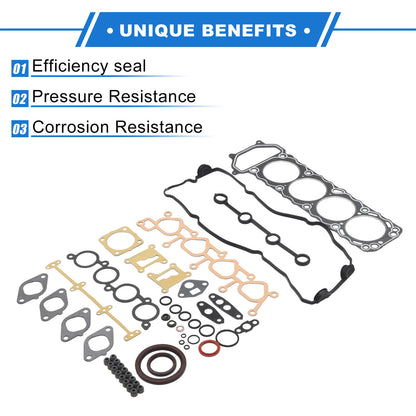 Cylinder Head Gasket Kit No. 101011E485 for Nissan KA24/U1 (Year Range)