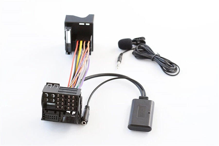 Bluetooth Module AUX Cable Adapter 12-Pin For BMW Z4 X3 E83 Mini Cooper R50 R53