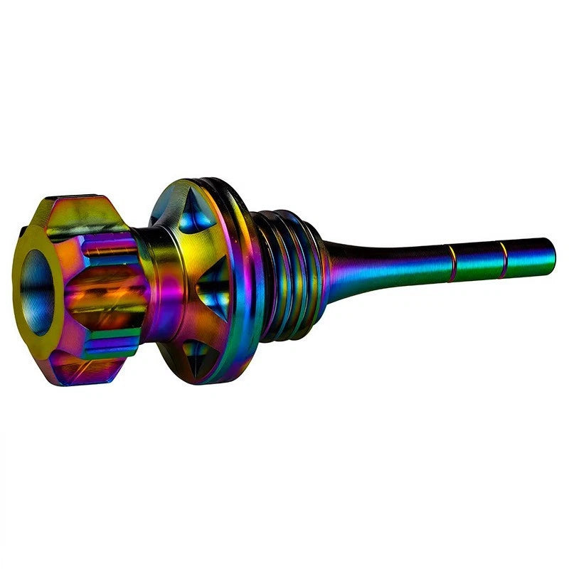 Motorcycle Dipstick Oil Level Gauge for Most Motorcycles