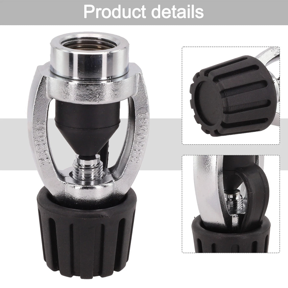 Scuba Adapter for Diving Equipment - Black Brass