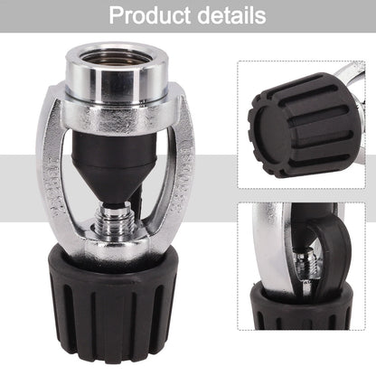 Scuba Adapter for Diving Equipment - Black Brass
