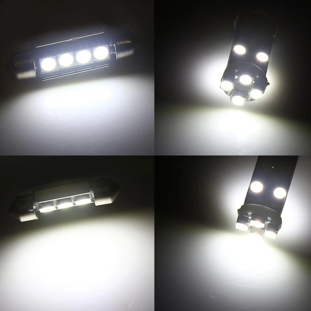 Canbus White LED Interior Light Kit 12pcs for Audi A3 S3 (2006–2011)