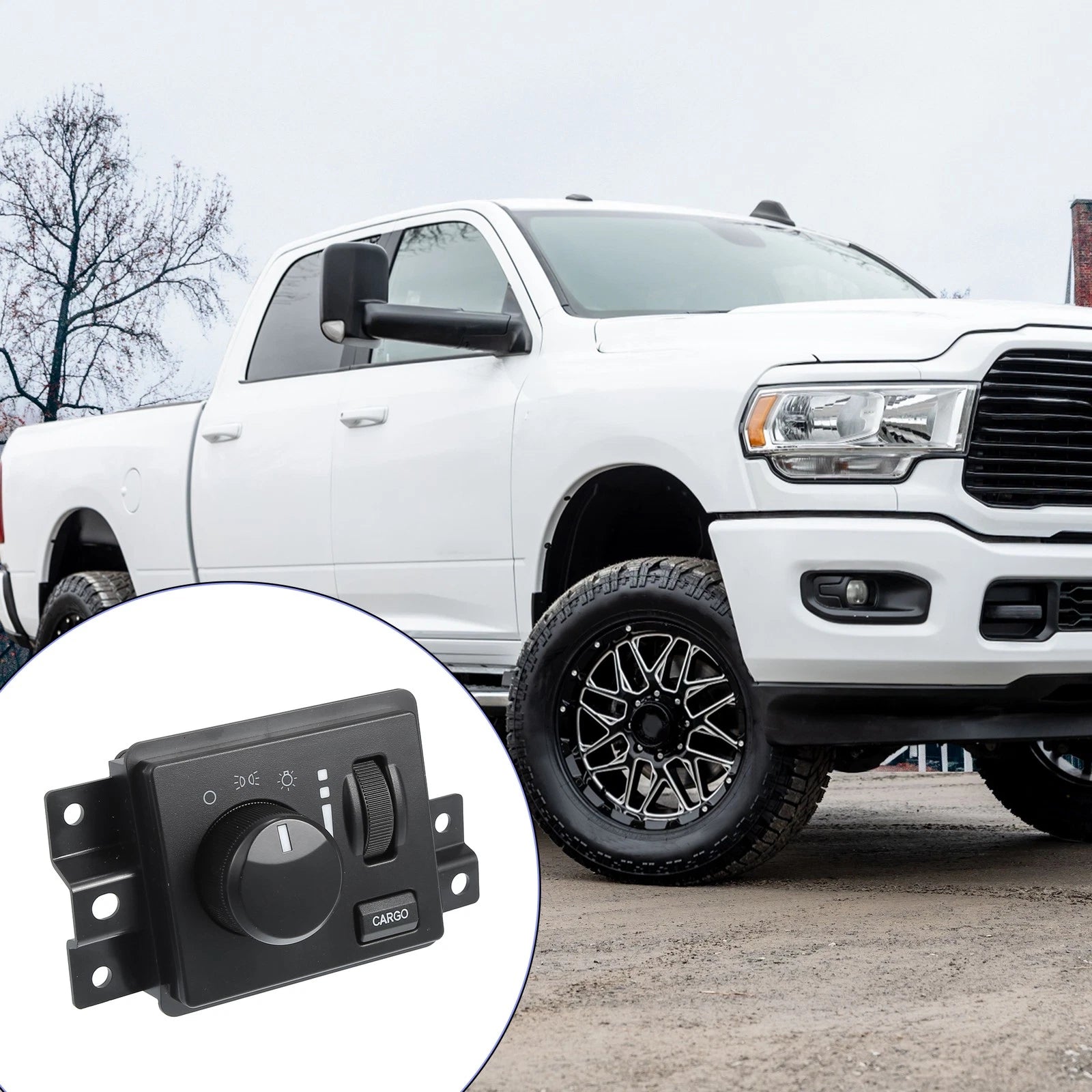 Headlight Switch Replacement for Dodge Dakota Ram 1500 2500 3500 (2011–2015)