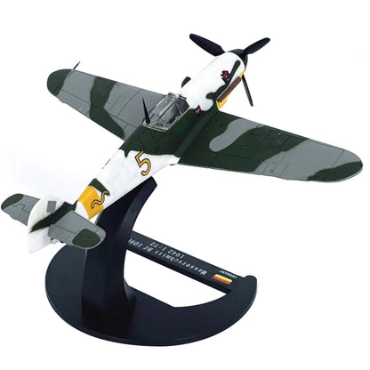 Alloy Model Display for Messerschmitt Bf-109F-4 (1/72 Scale)