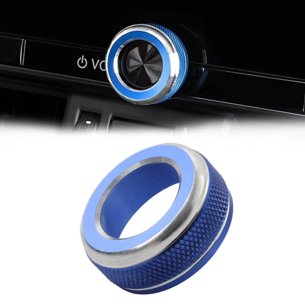 Blue Console Volume Button Switch Ring for Lexus NX250 350h 450h (2022–2024)