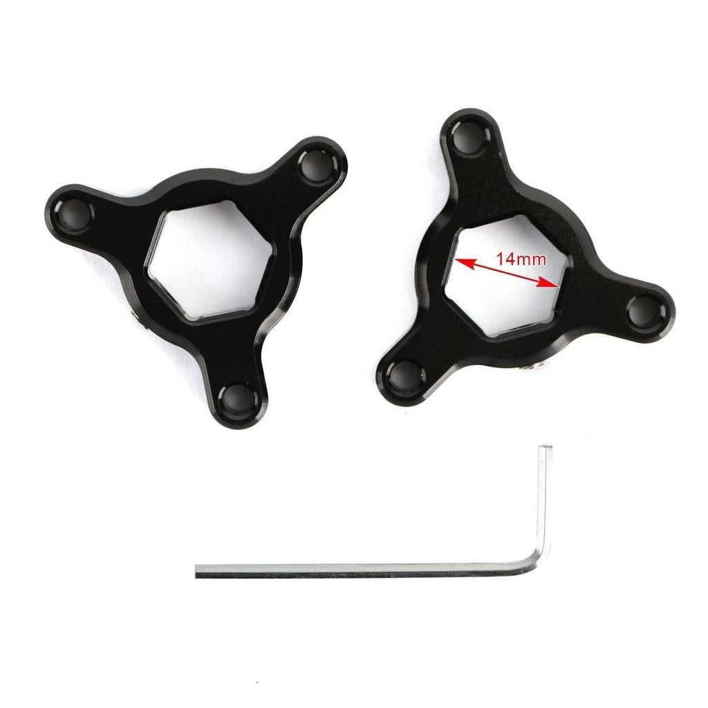 Fork Pre Adjusters 14MM for Kawasaki Ninja ZX6R ZX10R ZZR1400 Z800 (2000–2023)