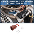 2 Pin Water Temperature Sensor Connector Plug for Nissan