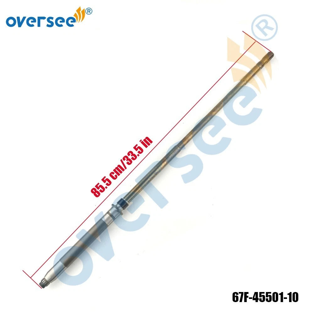 Drive Shaft for Yamaha Outboard F75 F80 F90 F100 (2000–2023) 67F-45501-10