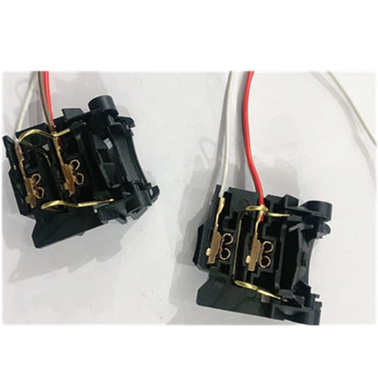 2Pcs H7 Low Beam Light Bulb Base Holder Adapter Harness For Ford Focus MK2 MK3