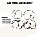 4pcs ABS Wheel Speed Sensor for Honda Crosstour (2010–2015)