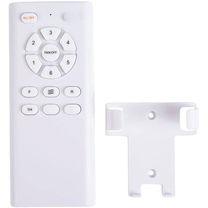 Ceiling Fan with 6-Speed Remote Control for Small Rooms (50W)