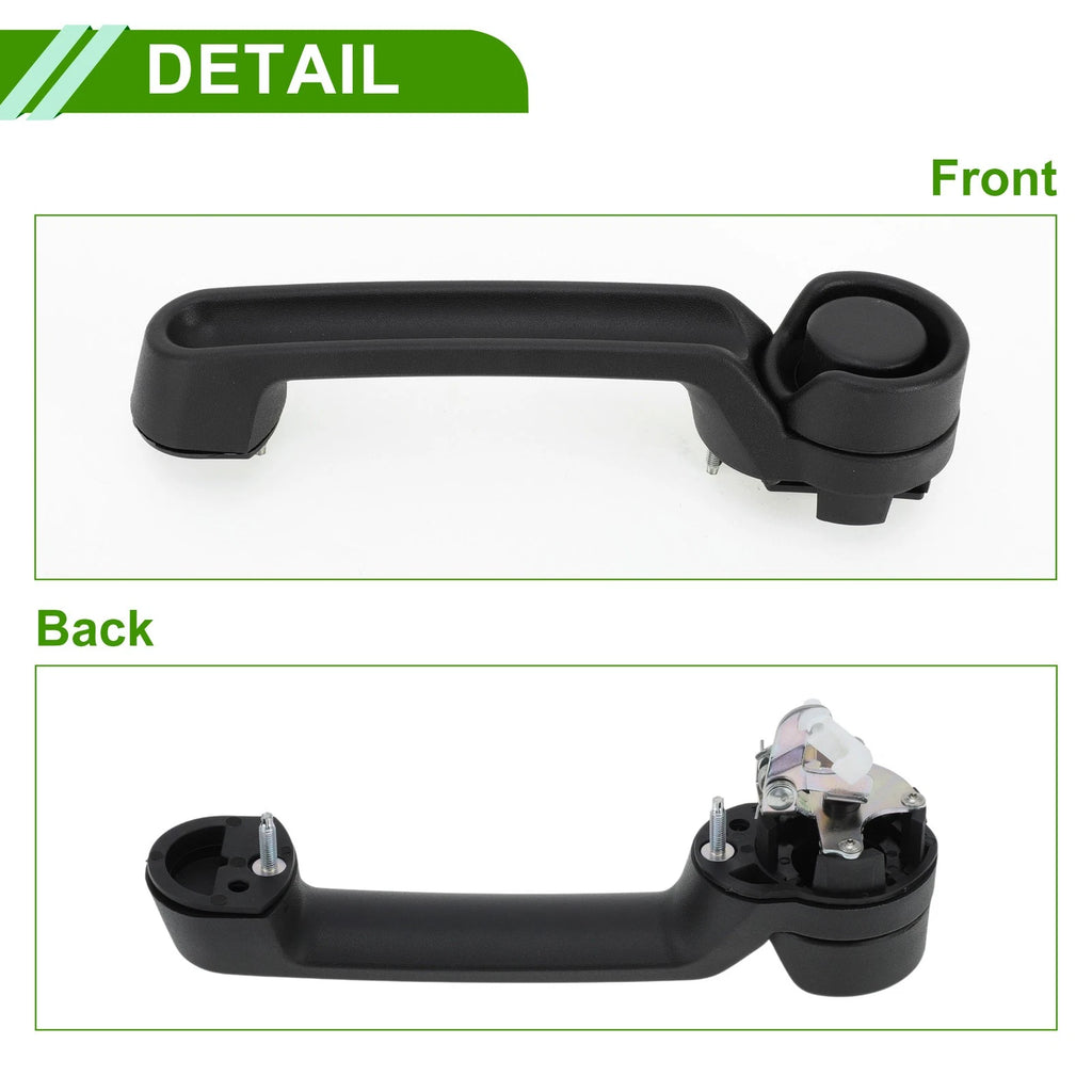 Tailgate Handle Replacement for Jeep Wrangler (2007–2017) No.55395410AH Black