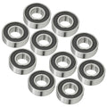 Rubber Sealed Ball Bearing Replacement for Caltric 35x15x11mm (6202-2RD)