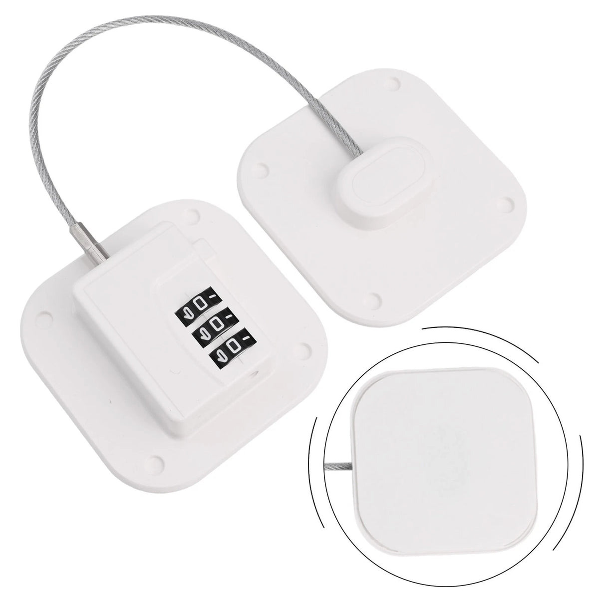 Refrigerator Lock for Secure Food and Beverages
