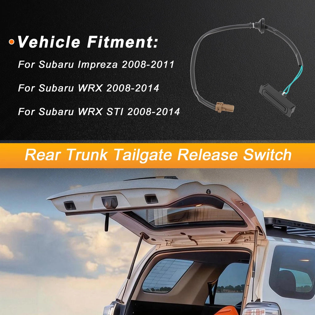 Tailgate Trunk Release Switch Replacement for Subaru Impreza (2008–2011)