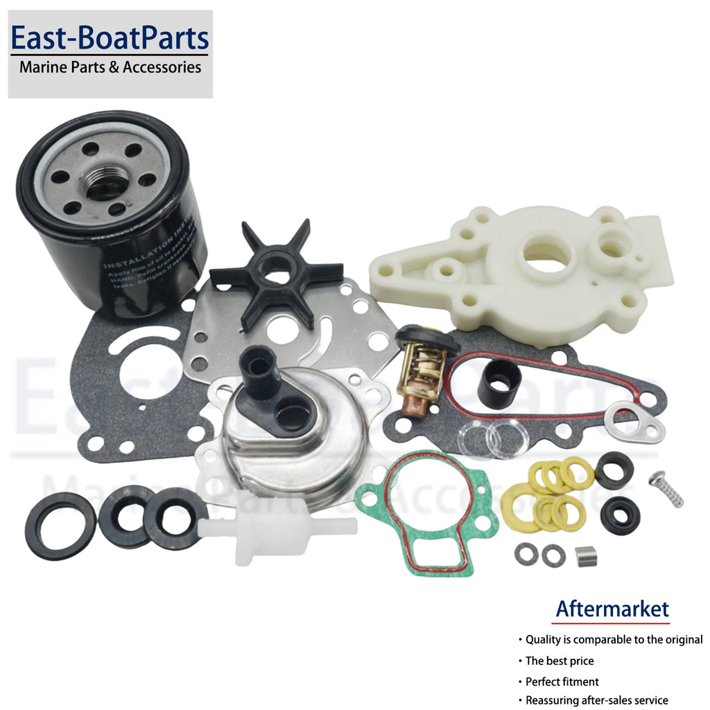 Service Kit with Impeller for Mercury F8 F9.9 F13.5 F15 (Models) 46-42089A5