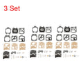 Set of 3 Carburetor Rebuild Kits for Walbro K20-WAT WA WT (Stihl, Echo, Husqvarna)