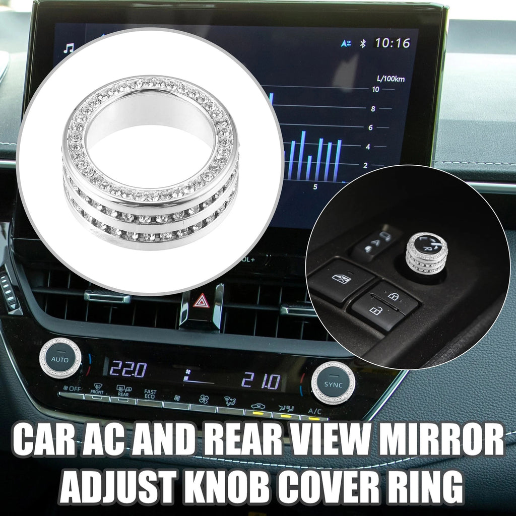 Rear View Mirror Adjust Knob Cover Ring for Toyota Corolla (2001–2010)