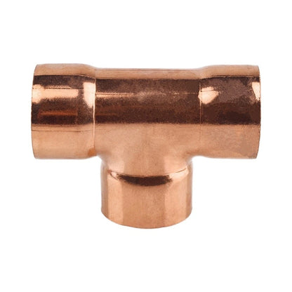 10PCS Temperature Resistant Copper Tee Fittings for Car RV AC Long Term Use