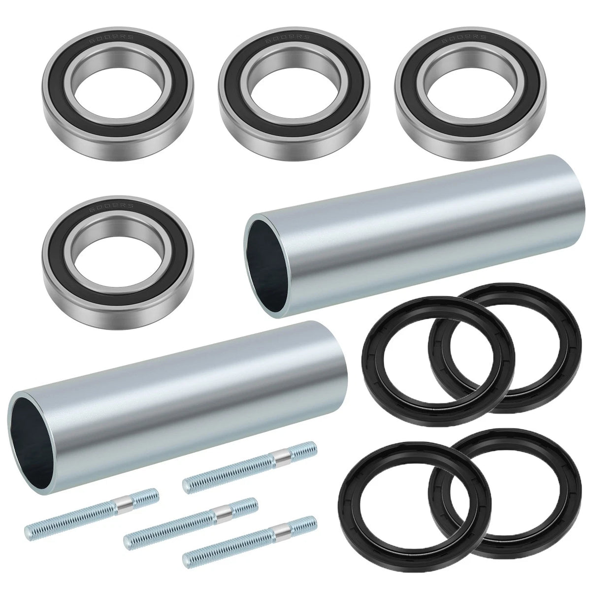 2X Rear Axle Hub Repair Kit for Suzuki LT-Z400 (2003–2008)