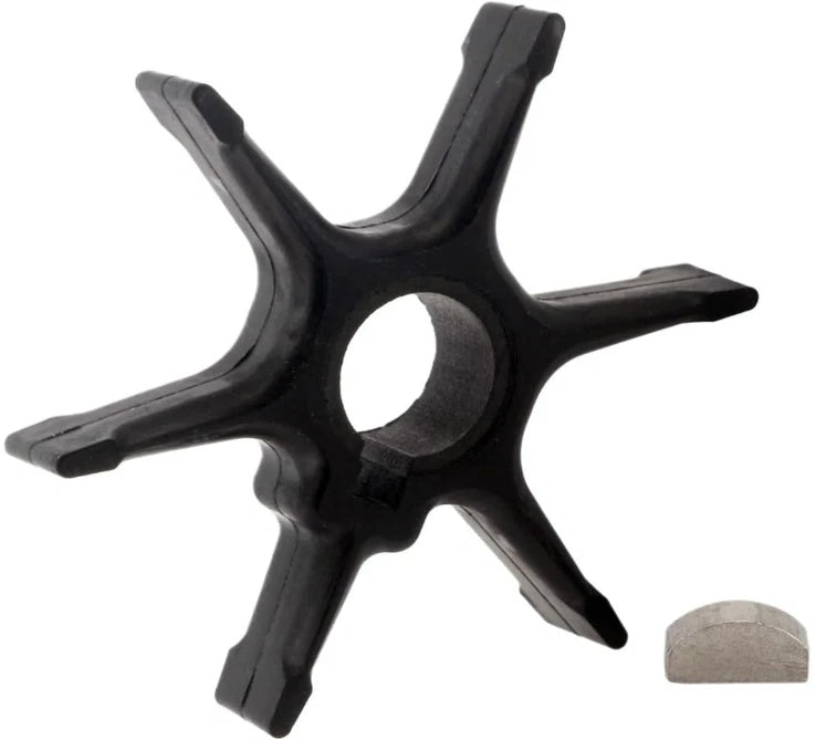 Water Pump Impeller with Key for Suzuki 2 Stroke 30-35 HP Outboard (17461-96300)
