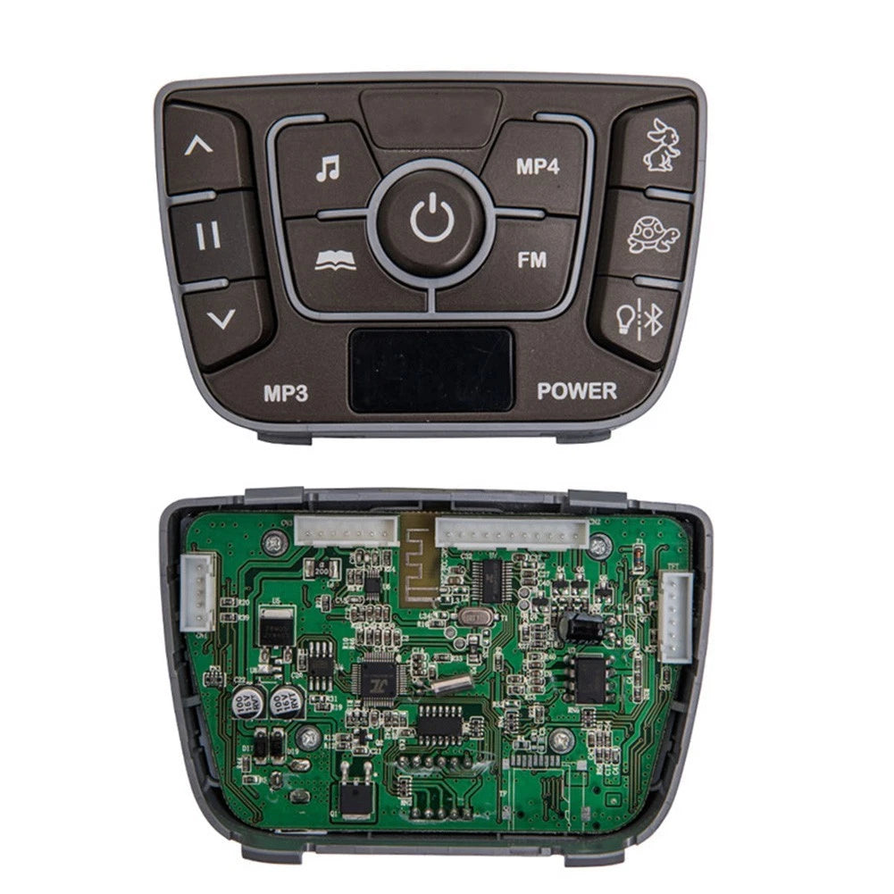 Multifunctional Music Power Monitor for 12V/24V Strollers