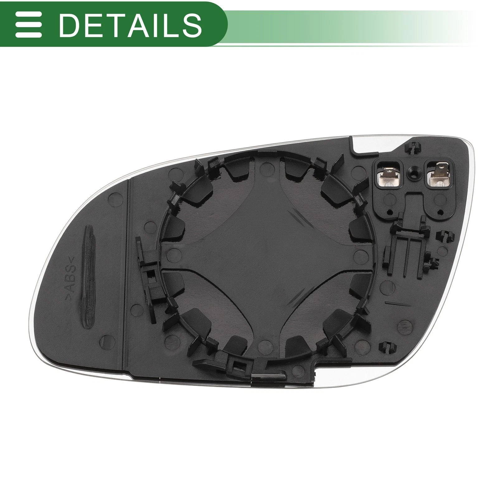 Heated Right Side Mirror Glass Replacement for Audi A8 (2002–2008)
