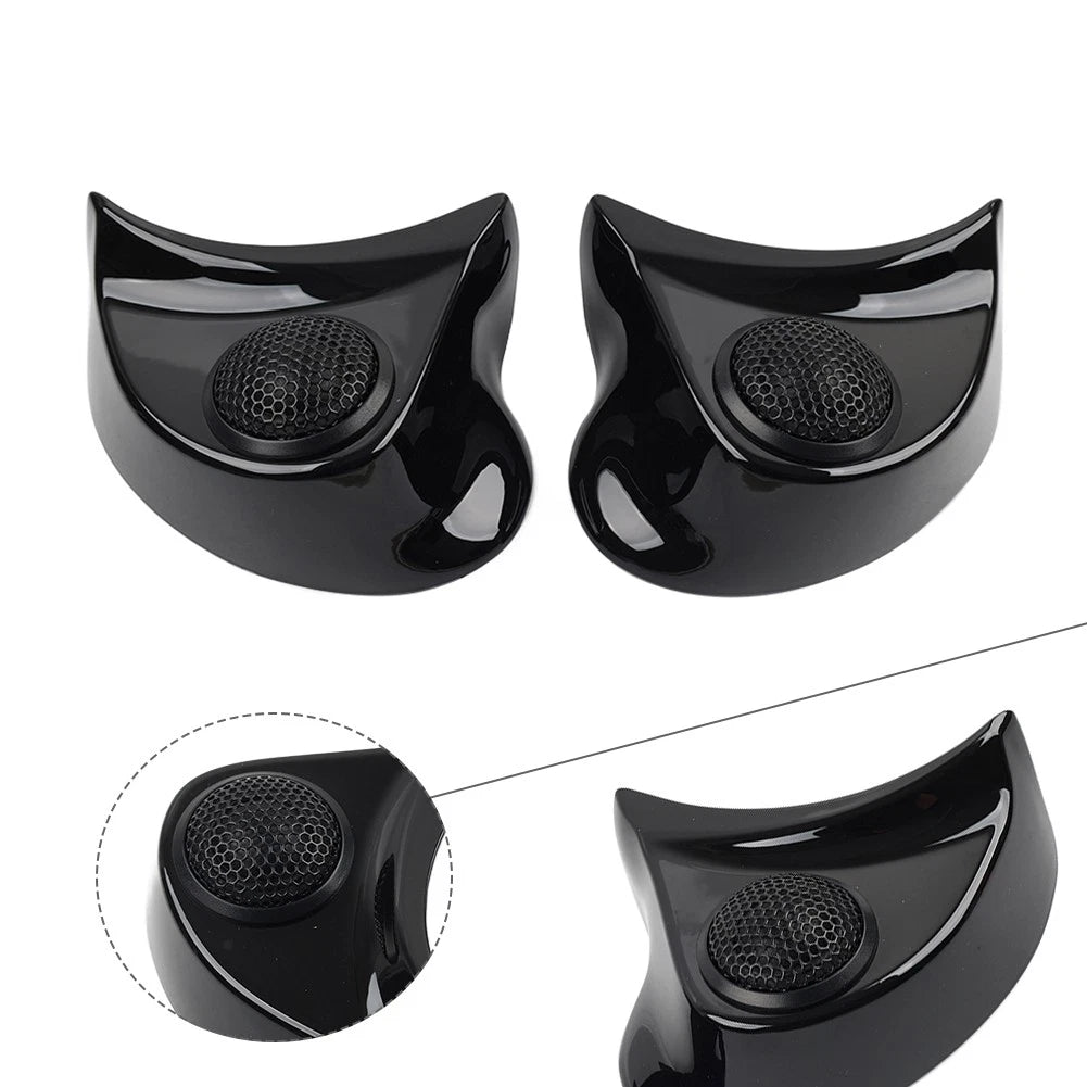 Pods Tweeter Speaker Kit For Harley Batwing Fairing Ultra Limited Low FLHTKL