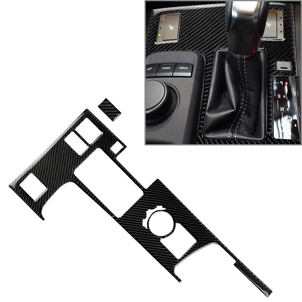 2X Interior Gear Shift Box Panel Cover Trim for Lexus IS250 IS350 (2014–2019) RHD