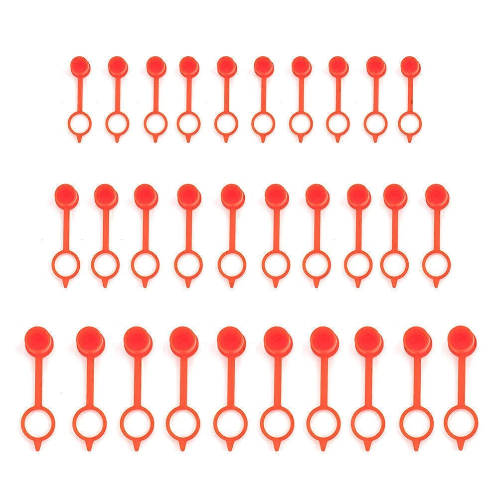 300pcs Brake Bleeder Screw Caps Grease Zerk Fitting Cap Dust Cover M6+M8+M10